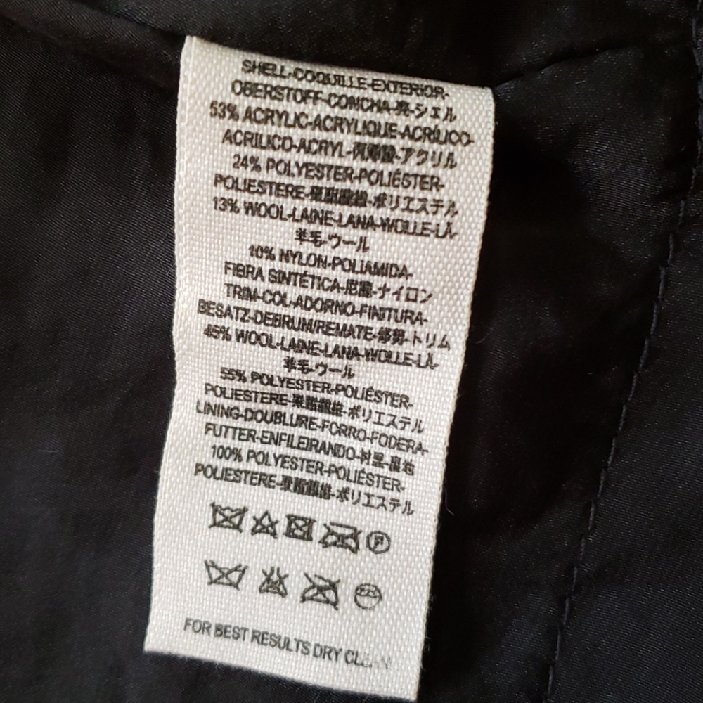NWT! Free People High Collar Boucle Coat - Picture 13 of 14